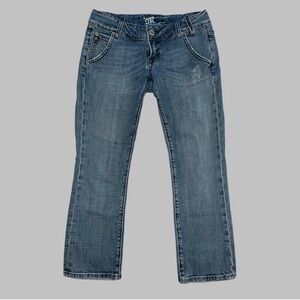 Miss Me Low rise y2k Classic Blue Straight Leg Jeans